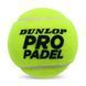 М'ячі для падел тенісу DUNLOP PRO PADEL DL601384 3шт салатовий DL601384 фото 3