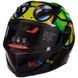 Мотошлем интеграл (full face) HNJ Черепаха Марио H722-1 L-XL черный-серый матовый L H722-1 фото 3