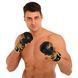 Перчатки Крабы спаринговые для MMA FISTRAGE VL-5521 S-XL черный-золотой L VL-5521 фото 7