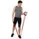 Эспандер трубчатый с ручками с дверным фиксатором SP-Sport Resistance Band 8021-30-170 30LB d-12мм l-170см красный 8021-30-170 фото 14