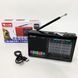 Портативная колонка радио MP3 USB Golon RX-6622 Black ws31912-2 фото 5