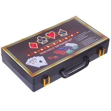 Набор для покера в пластиковом кейсе Texas Holdem Poker set SP-Sport 200S-C 200 фишек 200S-C фото