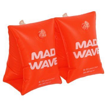 Нарукавники для плавания детские надувные 2шт MadWave BASIC M075605 2-12 лет цвета в ассортименте 2-6 лет M075605 фото