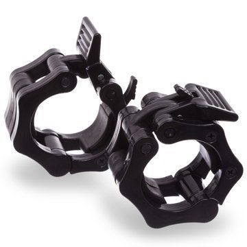 Замки быстросъемные для грифа Lock-Jaw PRO Zelart CL-33-50 2шт диаметр-50мм черный CL-33-50 фото