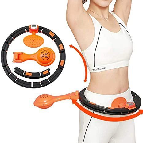 Розумний масажний обруч для схуднення живота та боків Intelligent Hula Hoop ws79749 фото
