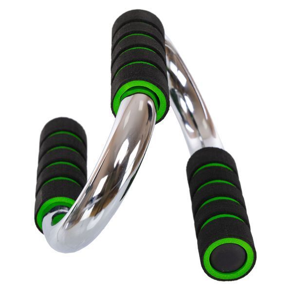 Упоры для отжиманий 2штуки SP-Sport FI-3971 PUSH-UP BAR 11x21см серый-черный-красный FI-3971 фото