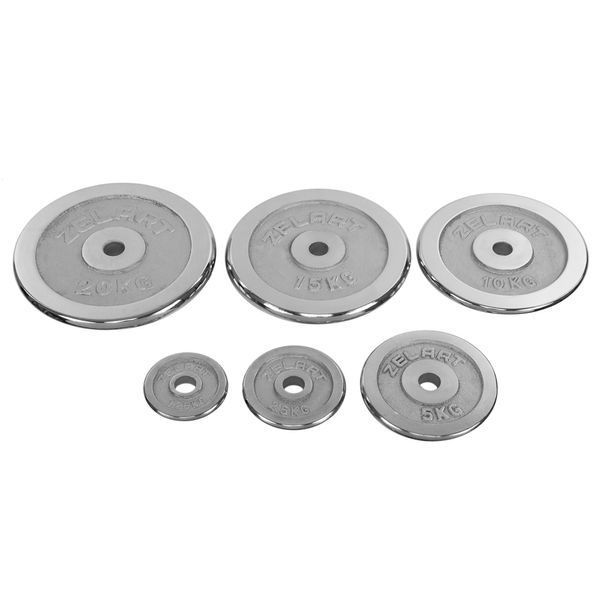 Блины диски хромированные Zelart TA-7786-15 31мм 15кг хром TA-7786-15 фото