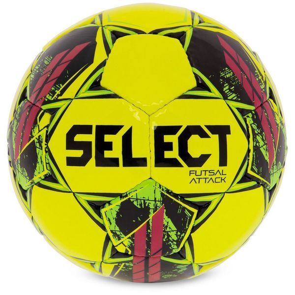 М'яч для футзалу SELECT FUTSAL ATTACK V22 Z-ATTACK-YP №4 жовто-рожевий Z-ATTACK-YP фото