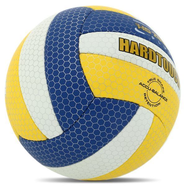 Мяч волейбольный HARD TOUCH VB-4391 №5 PU синий-желтый-белый VB-4391 фото