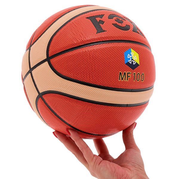 Мяч баскетбольный FOX BA-GM6X №6 PU оранжевый BA-GM6X фото