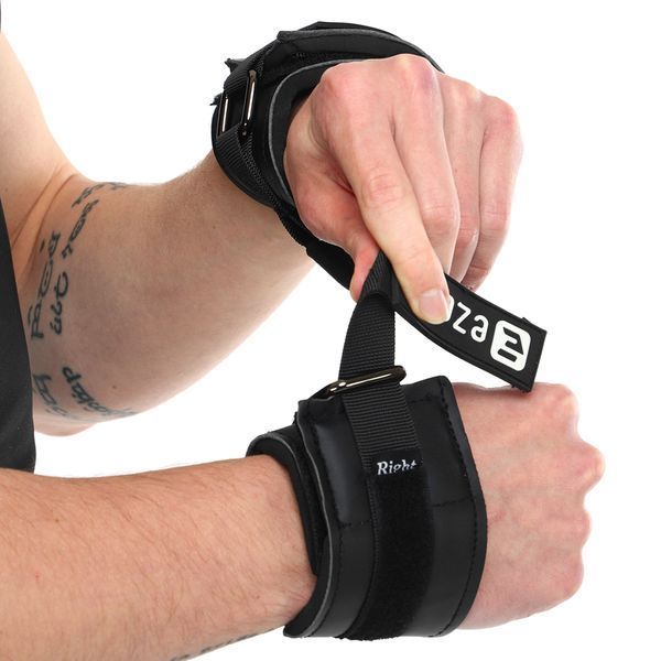 Крюки для подтягивания и тяги на запястья MINI LIFTING HOOK EZOUS B-11 2шт черный B-11 фото