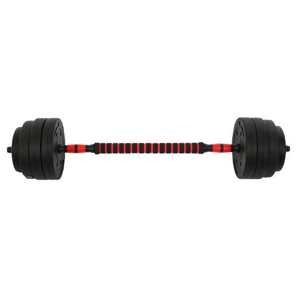 Гантели трансформер превращаются в штангу 3в1 SP-Sport TA-9455-40 40кг черный-красный TA-9455-40 фото
