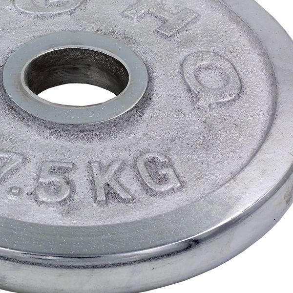 Бліни диски хромовані HIGHQ SPORT TA-1838-7_5B 52мм 7,5кг хром TA-1838-7_5B фото