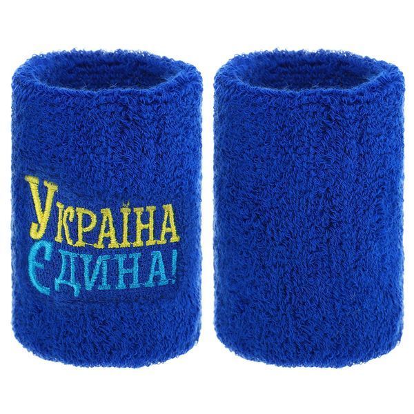 Напульсник спортивный махровый впитывающий влагу УКРАЇНА Єдина BC-9279 1шт цвета в ассортименте BC-9279 фото