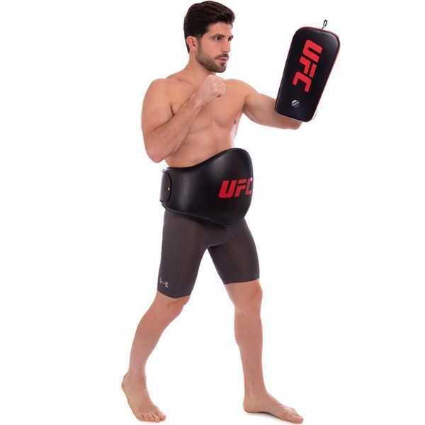Пояс тренера для відпрацювання ударів PU UFC PRO UHK-75076 чорний UHK-75076 фото