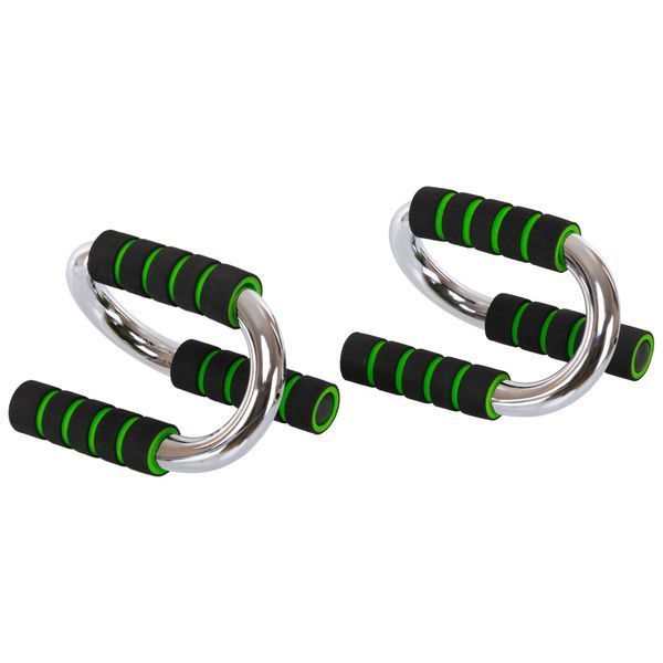 Упоры для отжиманий 2штуки SP-Sport FI-3971 PUSH-UP BAR 11x21см серый-черный-красный FI-3971 фото