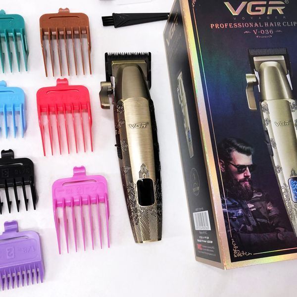 Акумуляторна машинка для стрижки VGR V-036 ws53689 фото