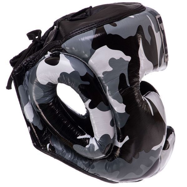 Шлем боксерский с полной защитой кожаный TOP KING Empower Camouflage TKHGEM-03 S-XL цвета в ассортименте S TKHGEM-03 фото