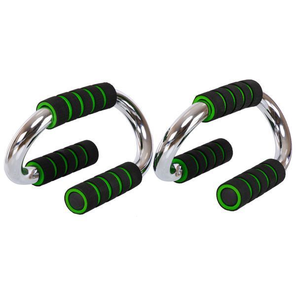 Упоры для отжиманий 2штуки SP-Sport FI-3971 PUSH-UP BAR 11x21см серый-черный-красный FI-3971 фото
