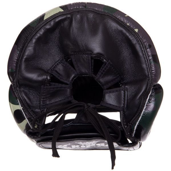 Шлем боксерский с полной защитой кожаный TOP KING Empower Camouflage TKHGEM-03 S-XL цвета в ассортименте S TKHGEM-03 фото