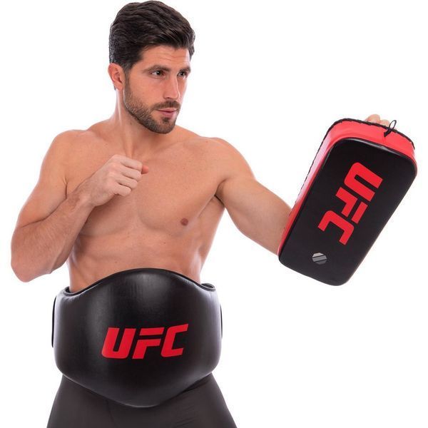 Пояс тренера для відпрацювання ударів PU UFC PRO UHK-75076 чорний UHK-75076 фото