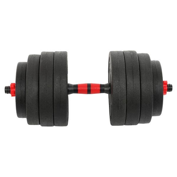 Гантели трансформер превращаются в штангу 3в1 SP-Sport TA-9455-40 40кг черный-красный TA-9455-40 фото
