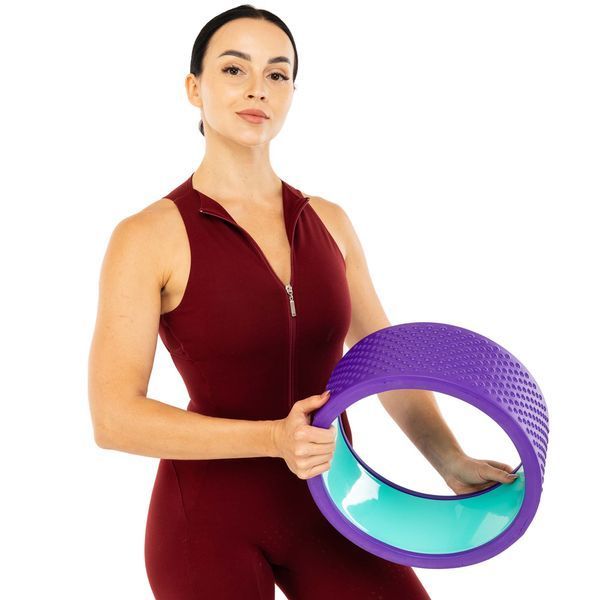 Колесо для йоги массажное SP-Sport Fit Wheel Yoga FI-2436 фиолетовый FI-2436 фото