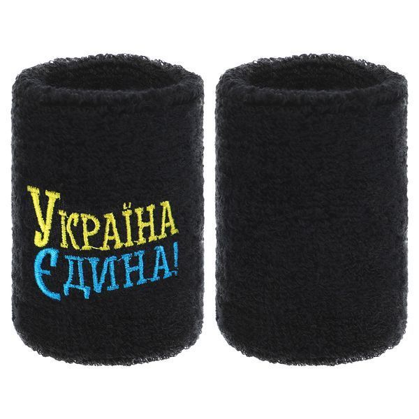 Напульсник спортивный махровый впитывающий влагу УКРАЇНА Єдина BC-9279 1шт цвета в ассортименте BC-9279 фото