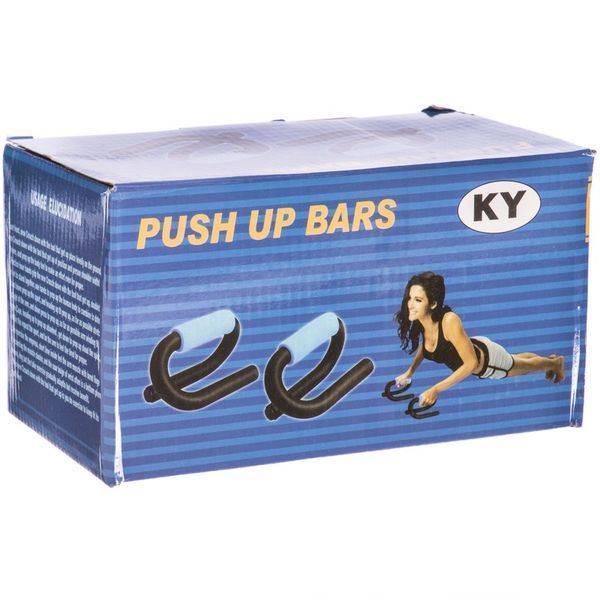 Упоры для отжиманий 2штуки SP-Sport FI-3970 PUSH-UP BAR 11x21см черный FI-3970 фото