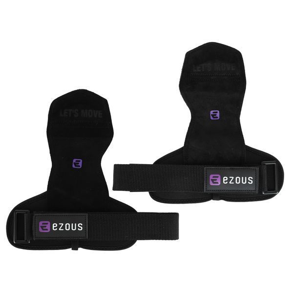 Накладки для підтягування та тяги POWER GRASP PRO 2.0 EZOUS D-14 2шт чорний D-14 фото