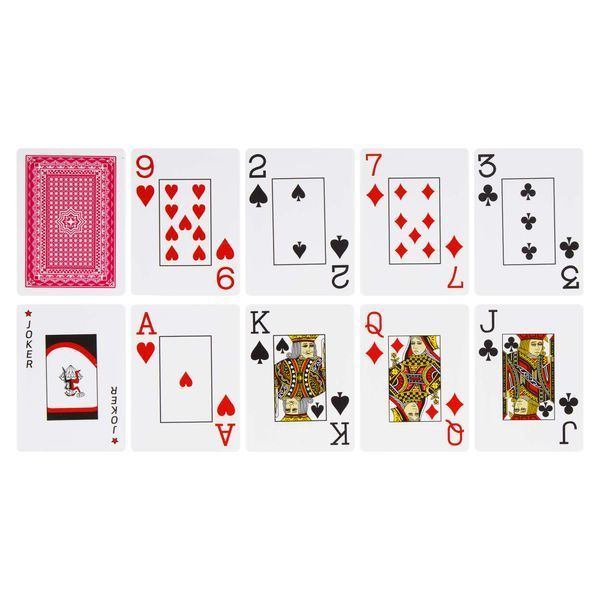 Карты игральные пластиковые SP-Sport TEXAS POKER 8026 54 карты 8026 фото
