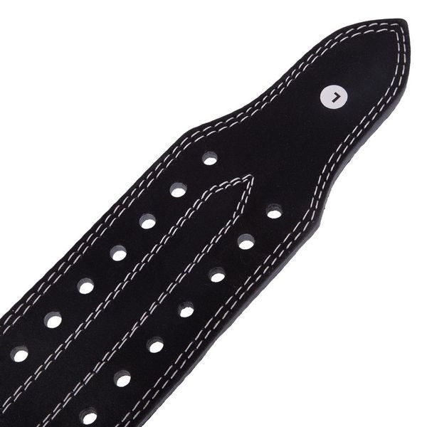 Пояс для пауэрлифтинга кожаный Zelart SB-165150 спинка-10см размер-XS-XXL черный SB-165150 фото