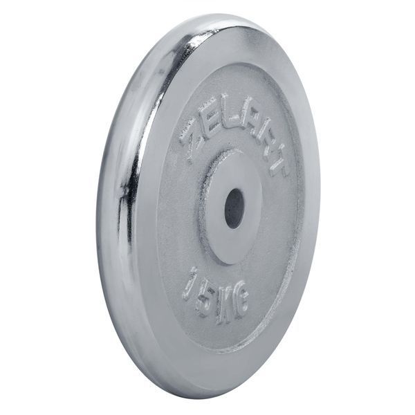 Блины диски хромированные Zelart TA-7786-15 31мм 15кг хром TA-7786-15 фото