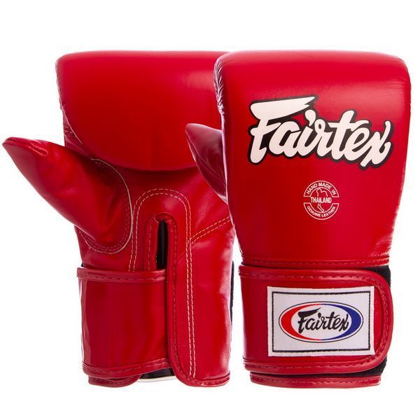 Снарядные перчатки-блинчики для бокса кожаные FAIRTEX TGT7 размер M-XL цвета в ассортименте M TGT7 фото