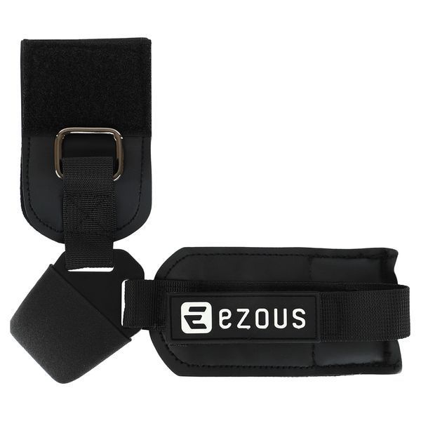 Крюки для подтягивания и тяги на запястья MINI LIFTING HOOK EZOUS B-11 2шт черный B-11 фото