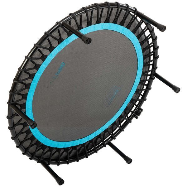 Фітнес батут для джампінгу круглий LiveUp LP8250 o100см чорний-синій LP8250 фото