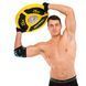 Бамперні диски поліуретанові Bumper Plates LiveUp LP8027-15 o50.5мм 15кг жовтий-чорний LP8027-15 фото 11