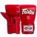 Снарядные перчатки-блинчики для бокса кожаные FAIRTEX TGT7 размер M-XL цвета в ассортименте M TGT7 фото 1