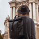 Рюкзак рол-топ жіночий/чоловічий з еко-шкіри з секцією для ноутбука ws12265 фото 12