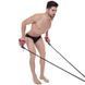 Тренажер для плавания с лопатками для тренировки гребка MadWave DRY TRAINING M077103400W сопротивление 5,4-14,1кг черный-красный M077103400W фото 9