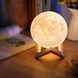 Ночник светящаяся луна Moon Lamp 18 см, Ночник детский для комнаты, Детский ночник безопасный для ребенка ws35123-1 фото 4