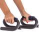Упоры для отжиманий 2штуки SP-Sport FI-3970 PUSH-UP BAR 11x21см черный FI-3970 фото 5