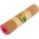Килимок для йоги Пробковий каучуковий двошаровий Yoga mat SP-Sport FI-2433 183x61x0,6см кольори в асортименті FI-2433 фото 13
