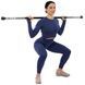 Бодибар Body Bar разборной 3-х секционный Zelart FI-9994-9 вес 9кг черный-белый FI-9994-9 фото 7