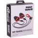 Тренажер для плавания с лопатками для тренировки гребка MadWave DRY TRAINING M077103400W сопротивление 5,4-14,1кг черный-красный M077103400W фото 10