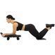 Платформа для пресса с подушкой для ног Abdominal wheel LiveUp LP8346 размер 60х52,5х22см черный LP8346 фото 17