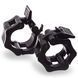 Замки быстросъемные для грифа Lock-Jaw PRO Zelart CL-33-50 2шт диаметр-50мм черный CL-33-50 фото 1