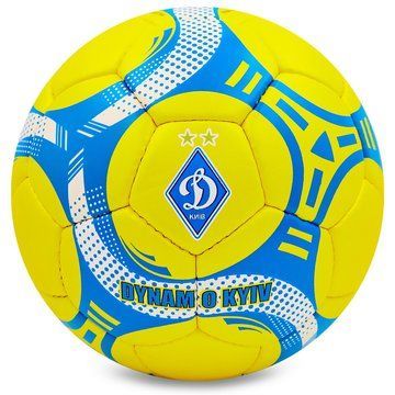 Мяч футбольный BALLONSTAR ДИНАМО-КИЕВ FB-0047-6592 №5 PU желтый-голубой FB-0047-6592 фото