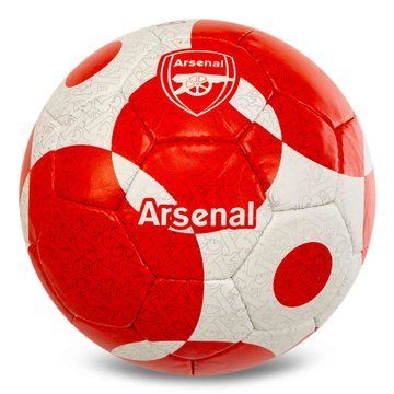 Мяч футбольный BALLONSTAR ARSENAL FB-7582 №5 PU красный-белый FB-7582 фото