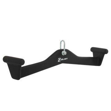 Рукоятка для тяги вниз c широким хватом Lat Pull Down Bar нескользящее покрытие Mdbuddy TA-5393 размер 55х12х12см черный TA-5393 фото